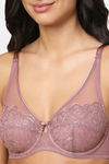 Triumph Padded Wired Full Coverage Super Support Bra - Chocolate Mousse — thumbnail 4